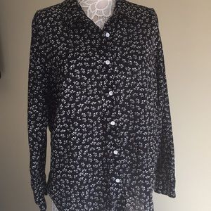 Coldwater creek long sleeve button down shirt